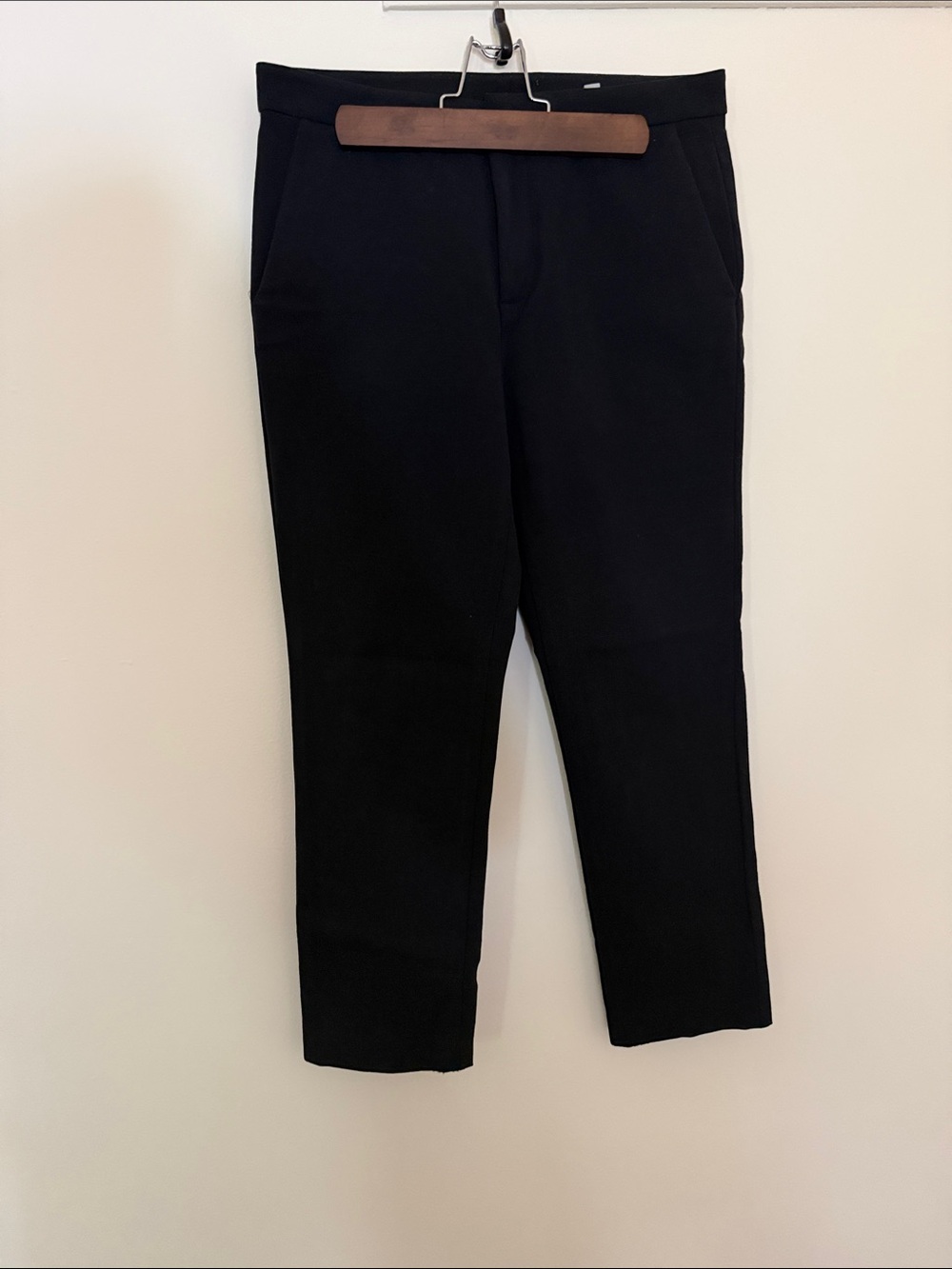 Vince Black Cigarette Dress Pants
